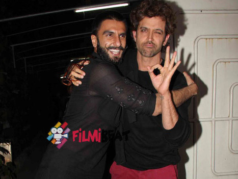 Bajirao Mastani Screening Pictures: Ranveer-Deepika's Cute Moments With Hrithik,Shahid-Mira & Others | Celebrity Entertainment News | Scoop.it