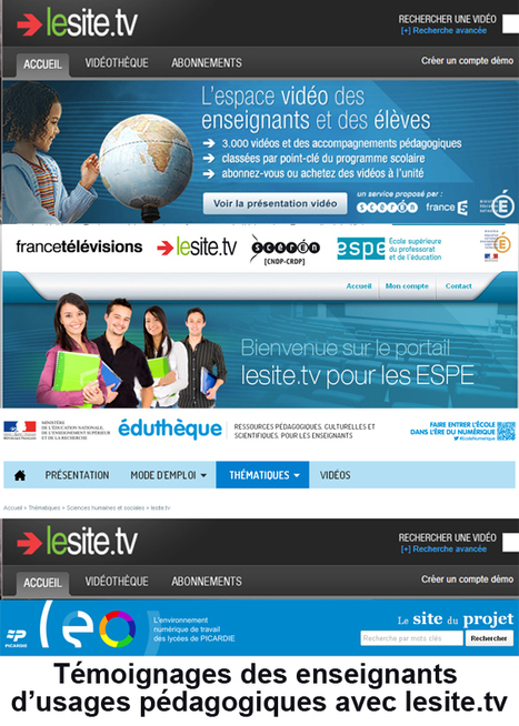 Tout savoir sur 3100 vid&eacute;os Lesitetv "index&eacute;es aux points-cl&eacute;s du programme scolaire" (Enseignants, &eacute;l&egrave;ves, &Eacute;duth&egrave;que, ESPE, ENT, Usages...) | APPRENDRE &Agrave; L'&Egrave;RE NUM&Eacute;RIQUE | Scoop.it