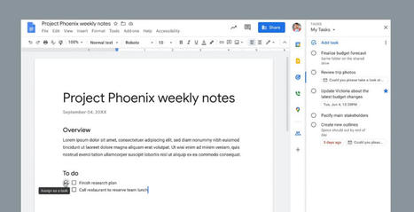 Google Docs tiene una nueva función para asignar tareas en proyectos colaborativos | Pedalogica: educación y TIC | Scoop.it