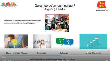 [Replay Webinaire] Nouveaux espaces d'apprentissage : les Learning Labs | Communotic | Formation : Innovations et EdTech | Scoop.it