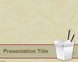 Chinese Food PowerPoint Template | Free Templates for Business (PowerPoint, Keynote, Excel, Word, etc.) | Scoop.it