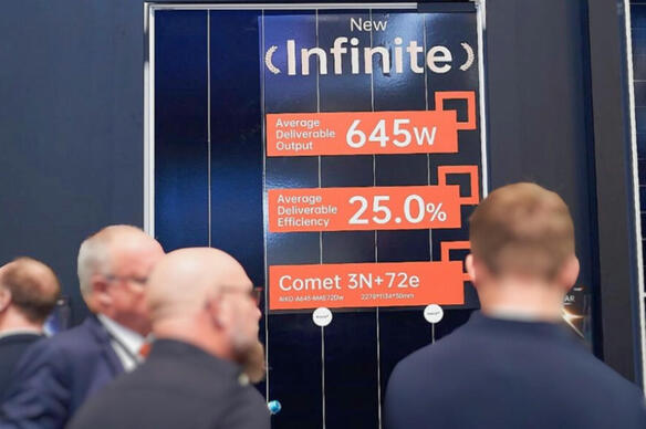 25,2 % : rendement record pour ce panneau solaire commercial