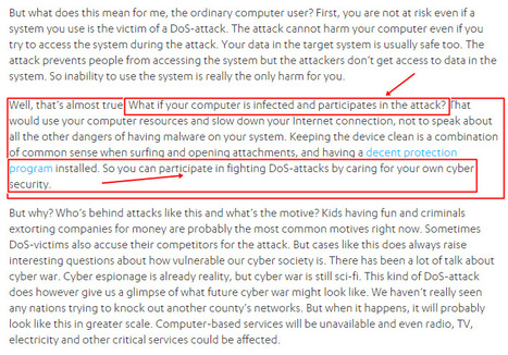 What is a DoS attack really? | LEARNing basics of CyberSecurity | EDU | eSkills | 21st Century Learning and Teaching | Scoop.it