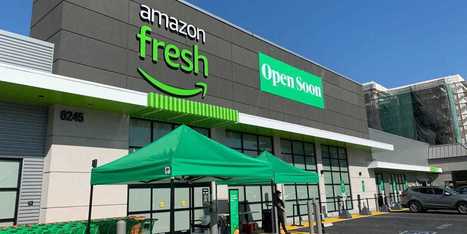 21st century grocery store or the Walmart-killer? Amazon's new FRESH store reveals traditional shopping infused with digital technologies - last remaining hurdle: profitable delivery | WHY IT MATTERS: Digital Transformation | Scoop.it