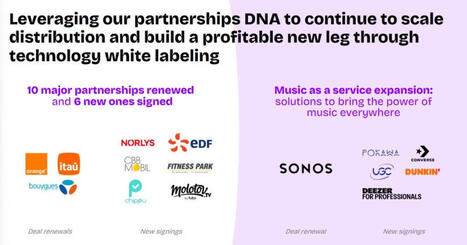 Deezer boucle un exercice positif pour la premi&egrave;re fois de son histoire - Next | Divertissement | Scoop.it