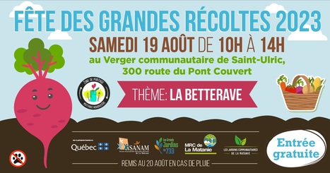 La betterave sera à l'honneur à la Fête des grandes récoltes | Revue de presse La Matanie | Scoop.it