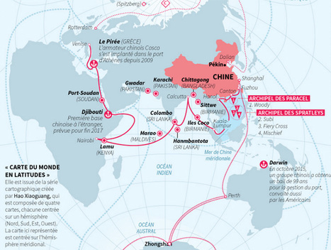 La Chine Se Cartographie Au Centre Du Monde L