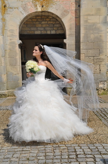 Robe Mariée style BOHÈME + Jupon + Housse - Garonne (Haute)