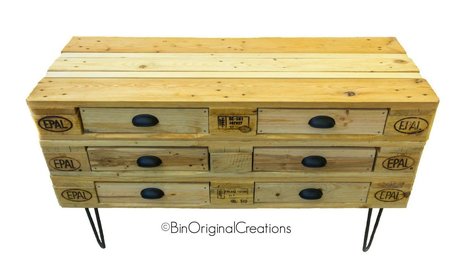 Etsy Product of the Week: Gorgeous Pallet Dresser | 1001 Pallets ideas ! | Scoop.it