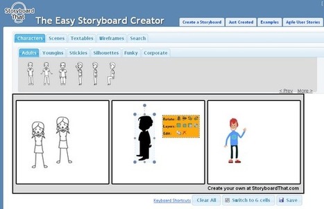 Storyboard That: Creación de historias con plantillas | EduHerramientas 2.0 | Scoop.it