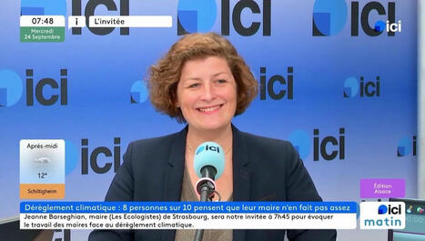 Spéciale climat : "l'enjeu est de garder notre ville encore habitable à l'avenir", résume la maire de Strasbourg - ici | Planète DDurable | Scoop.it