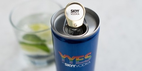 Skyy Vodka launches cans with engagement rings to support LGBT rights | LGBTQ+ Online Media, Marketing and Advertising | Scoop.it