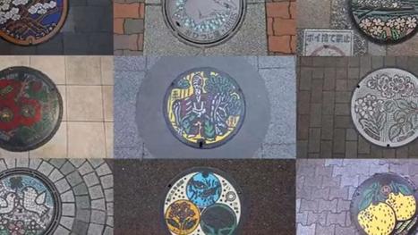 VIDEO. Japon : des plaques d'égout transformées en œuvres d'art | Decorations & Design | Scoop.it