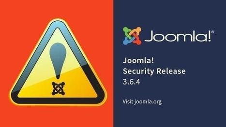 Dringender Joomla-Patch schließt zwei Sicherheitslücken | #Update asap!!! | #CyberSecurity | ICT Security-Sécurité PC et Internet | Scoop.it