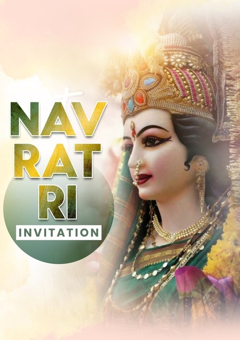 Get Readymade Navratri invitation Template | Brands.live | Brands.live | Scoop.it