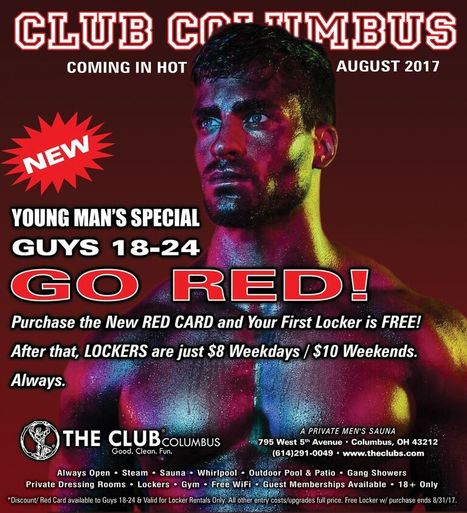 Club Columbus Newsletter - August 2017 | Gay Saunas from Around the World | Scoop.it