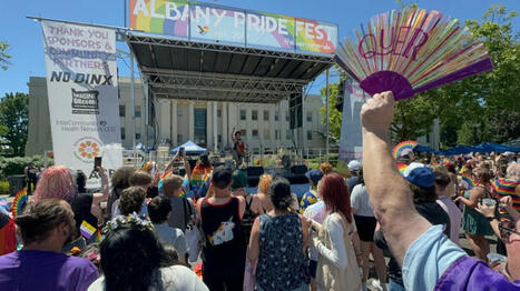 PHOTOS: Albany Pride brings in historic crowd Saturday | #ILoveGay | Scoop.it