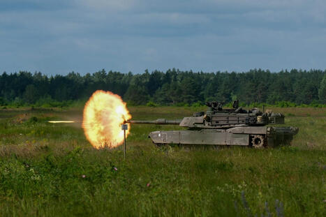 M1A2 SEPv3 Abrams tanks operate in multinational combined arms live-fire exercise in Poland | DEFENSE NEWS | Scoop.it
