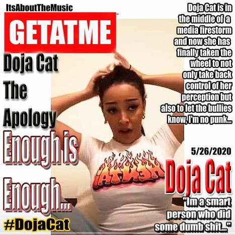 GetAtMe- Dojo Cat willthe apology be enough? (it should be...) | GetAtMe | Scoop.it