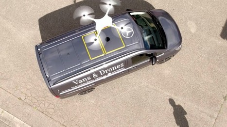 Mercedes wants drones to piggyback on its delivery vans | Post-Sapiens, les êtres technologiques | Scoop.it
