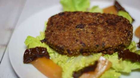 "steak végétal" quinoa et haricots rouges - Recette par Recettes du Chef | Huiles végétales | Scoop.it