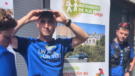 Marcher de Li&egrave;ge &agrave; Bruxelles pour lever 75.000 euros : d&eacute;fi r&eacute;ussi pour l'assistant social | Infirmiers de rue - Straatverplegers | Scoop.it