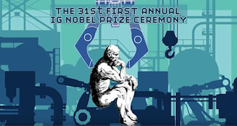 Ig Nobel : les grands gagnants 2021 de la Science qui fait d’abord rire et ensuite réfléchir | EntomoScience | Scoop.it