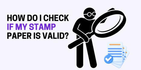 How do I check if my stamp paper is valid? | eDrafter | Scoop.it