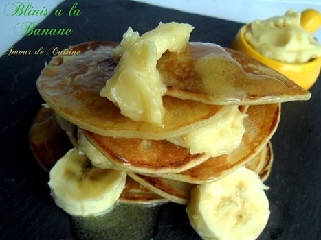 blinis a la banane | recettes pour le dessert : gateaux, desserts et patisseries, boissons rafraichissantes ou boissons chaudes selon la saison | Scoop.it