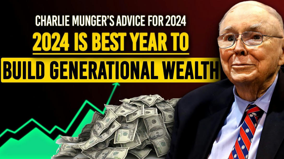 Charlie Munger Explains How To Get Rich With Ju...