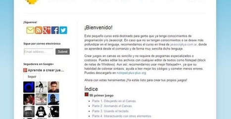 Un buen tutorial en español para aprender a crear juegos con HTML5 | tecno4 | Scoop.it