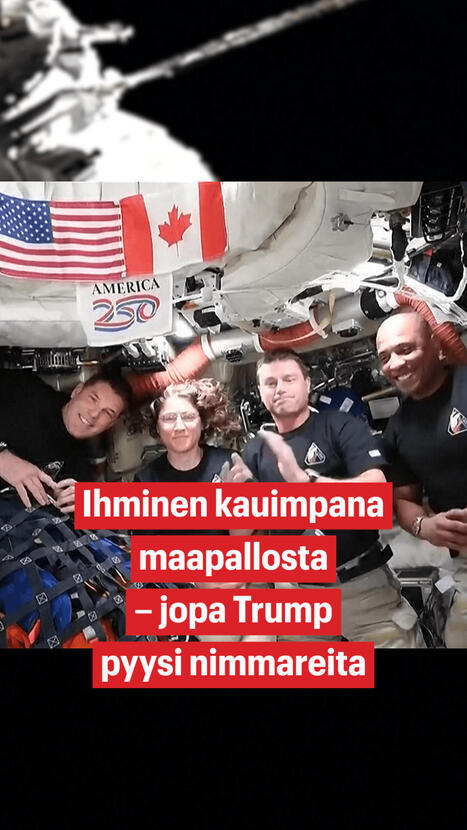 Ihmiskunta teki historiaa &ndash; Artemis II -miehist&ouml; kauimpana maapallosta | 1Uutiset - Lukemisen t&auml;hden | Scoop.it