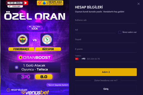Venusbet &Uuml;yelik: Kayıt ve Hesap A&ccedil;ma Rehberi | Venusbet | Giriş ve G&uuml;ncel Duyuru Sayfası | Scoop.it