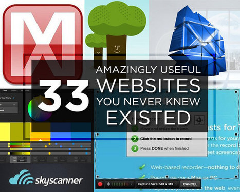 33 Amazingly Useful Websites You Never Knew Existed | Technology and Gadgets | Scoop.it