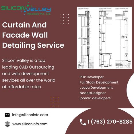 Curtain Wall Shop Drawing Services Colorado | CAD Services - Silicon Valley Infomedia Pvt Ltd. | Scoop.it