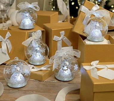 Kringle Express Set of 5 Illuminated Glass Ornaments with Gift Boxes — QVC.com | Blingy Fripperies, Shopping, Personal Stuffs, & Wish List | Scoop.it