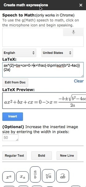 g(Math) complemento de Google Drive | TIC & Educación | Scoop.it