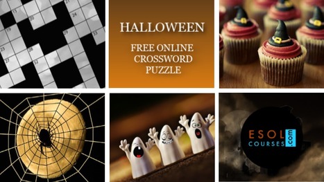 Halloween - Easy ESL Crossword Puzzle | Topical English Activities | Scoop.it