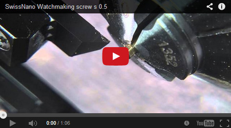 Cómo funciona la máquina que fabrica los minitornillos de los relojes | tecno4 | Scoop.it
