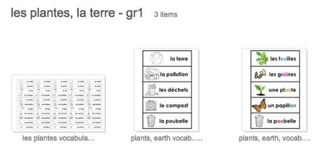 Madame Belle Feuille: Les plantes et le jour de la terre - Plants and earth day | Primary French Immersion Education | Scoop.it