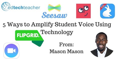 5 Ways to Amplify Student Voice Using Technology - EdTechTeacher @EdTechMason | iGeneration - 21st Century Education (Pedagogy & Digital Innovation) | Scoop.it