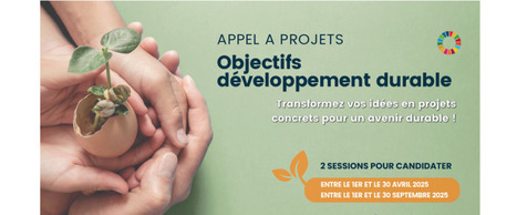 AAP Objectifs développement durable - ADERE | Plate-forme de veille sur les appels à projets | Scoop.it