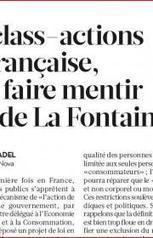 Des class-actions à la française, pour faire mentir Jean de la Fontaine | Economie Responsable et Consommation Collaborative | Scoop.it