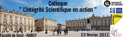 Colloque Intégrité Scientifique 2017 - Sciencesconf.org | EntomoScience | Scoop.it