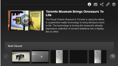 Toronto Museum Brings Dinosaurs To Life: Scientific American Video | La "Réalité Augmentée" (Augmented Reality [AR]) | Scoop.it