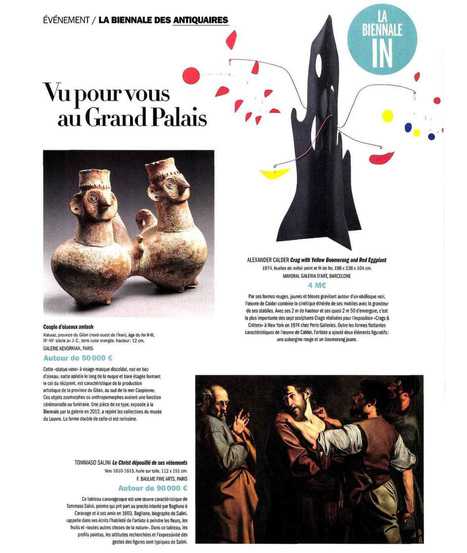 Beaux Arts Magazine - Evénement la Biennale des Antiquaires | La Biennale - Paris | Scoop.it