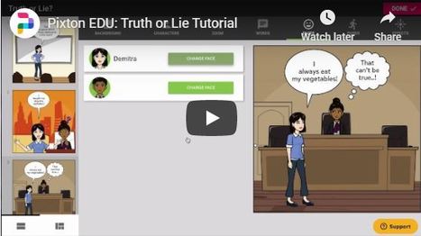 Pixton - Comics Activity as an Icebreaker via @rmbyrne  | Education 2.0 & 3.0 | Scoop.it