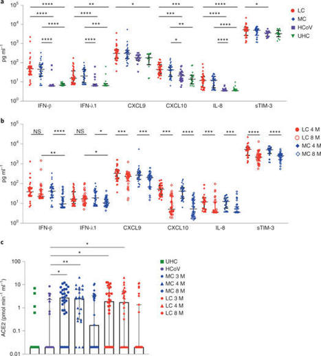 Immunological dysfunction persists for 8 months following initial mild-to-moderate SARS-CoV-2 infection | Nature Immunology | Immunology | Scoop.it