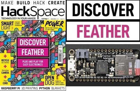 Adafruit Weekly Editorial Round-Up August 16 – 22, Feather on the Cover of HackSpace, #BackToSchool, an RGB Matrix Clock and More!  | Raspberry Pi | Scoop.it