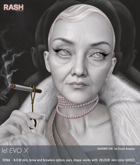 Elain Ghost Face October 2026 Group Gift by RASH by Kavita | Teleport Hub - Second Life Freebies | Second Life Freebies | Scoop.it